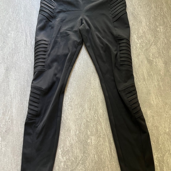 Athleta Pants - Athleta Black Moto Leggings